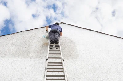 Peinture extérieure à Lagruère — façades et ravalement